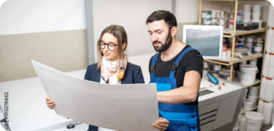 Bleed in large format printing