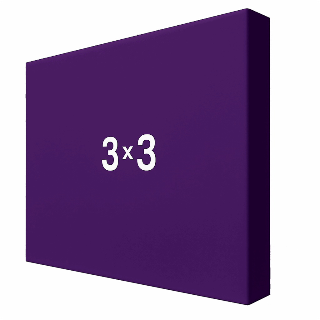 3x3 SEG pop up exhibition display wall with tension fabric graphic and aluminium frame