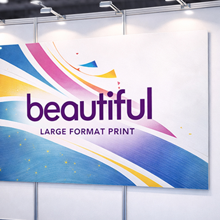 Display board printing panel with smooth white surface for exhibitions, retail signage, and POS displays