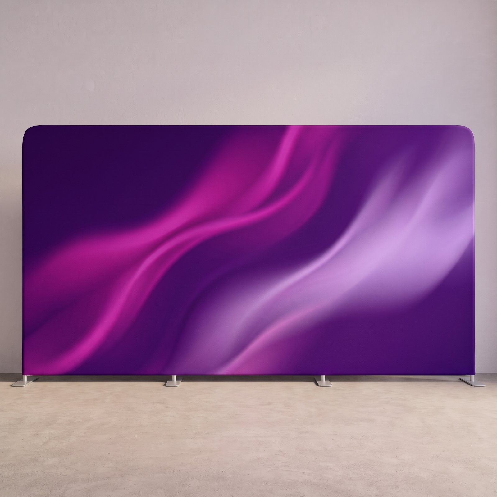 Fabric Tube Display- 117 | Straight tension fabric display, 5 m wide