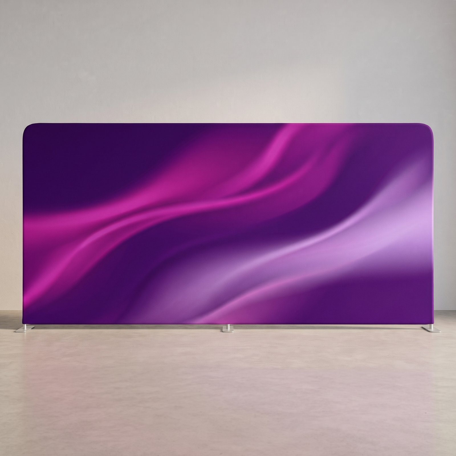 Fabric Tube Display- 118 | Straight tension fabric display, 6 m wide